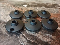 NÁHRADNÝ UNIVERZÁLNY KRÚŽOK NA PALICE ALPINE BLACK 50mm